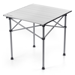 Meteor Bankada folding table silver