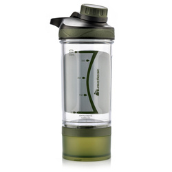 Shaker Meteor bottle 500 ml green