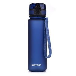 Sports water bottle Meteor 500 ml navy blue