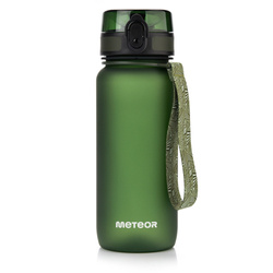 Sports water bottle Meteor 650 ml dark green