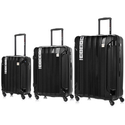 Suitcase SwissBags Echo Set Black