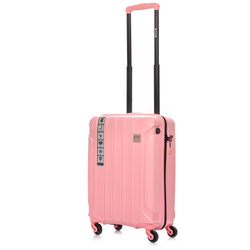 SwissBags Tourist Cabin Suitcase 55cm Pink