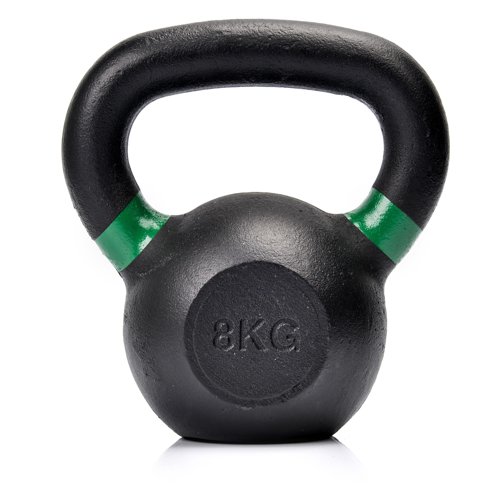 Kettle bell Meteor 8 kg black matt