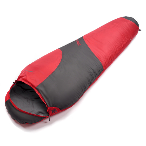 Meteor sleeping bag Trail red/gray