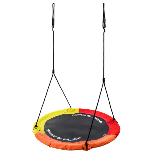 Nest swing Meteor 110 cm yellow / orange / red