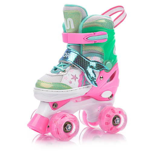 Roller skates Meteor Mermaid pink M 34-37