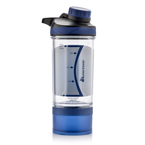 Shaker Meteor bottle 500 ml blue