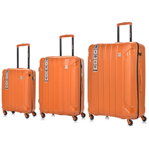 Suitcase SwissBags Tourist Set Orange