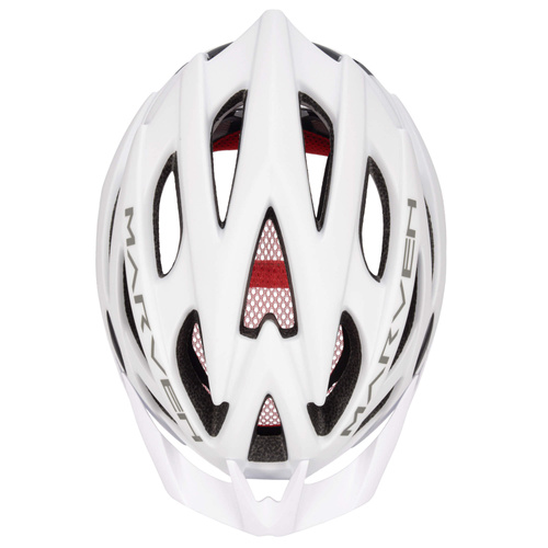 Kask rowerowy Meteor Marven S 52-56 cm biały/szary