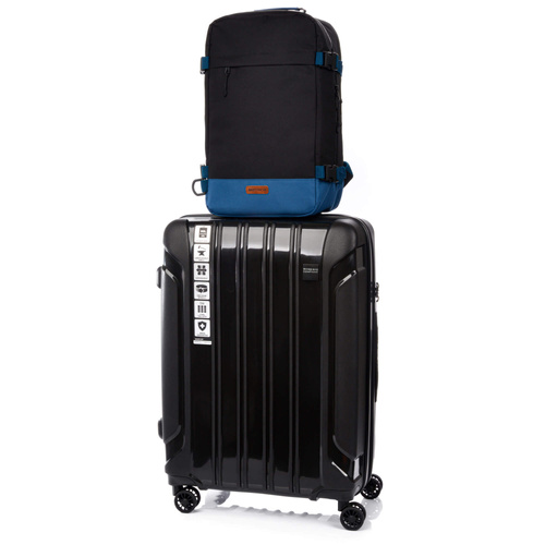 Plecak kabinowy Meteor Hermod 20 l czarny/niebieski