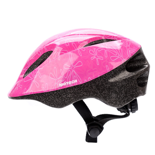 Kask rowerowy Meteor KS05 S 48-52 cm Różowy