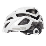 Kask rowerowy Meteor Marven L 58-61 cm biały shiny