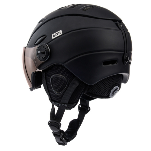 Kask narciarski Meteor Holo XL 61-63 cm czarny