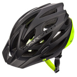 Kask rowerowy Meteor Marven S 52-56 cm czarny/zielony