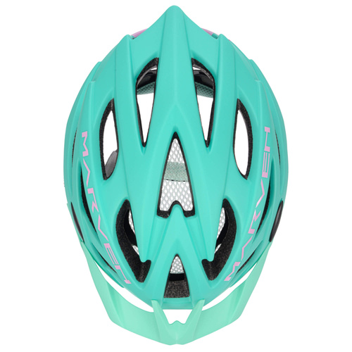 Kask rowerowy Meteor Marven S 52-56 cm miętowy/różowy