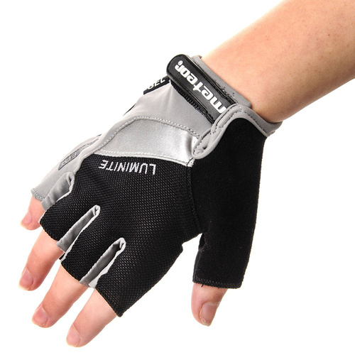 Rękawiczki rowerowe Meteor Gel GX21 S czarny/szary