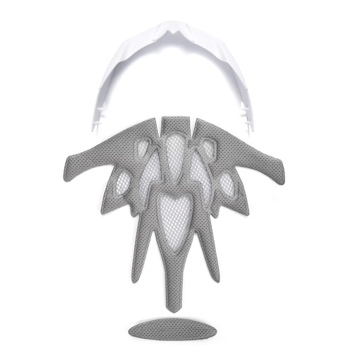 Kask rowerowy Meteor Marven M 55-58 cm biały shiny