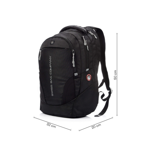 Plecak Swissbags Zurich z kieszenią na laptopa 33 l