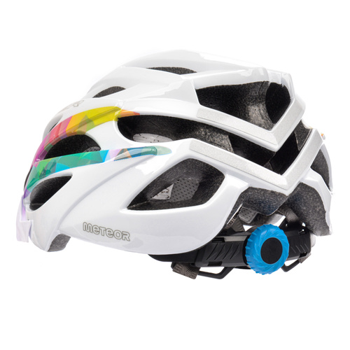 Kask rowerowy Meteor Shimmer M 55-58 cm biały