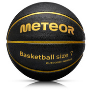 Piłka koszykowa treningowa Meteor Cellular 7 czarny/złoty