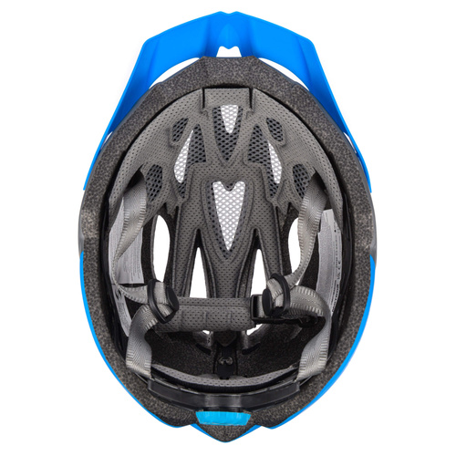 Kask rowerowy Meteor Marven S 52-56 cm szary/niebieski