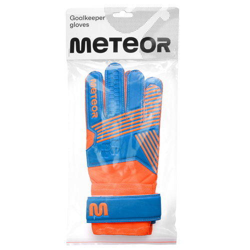 Rękawice bramkarskie Meteor Catch 6 niebieski