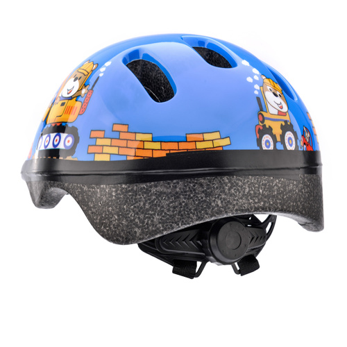 Kask rowerowy Meteor KS06 S 48-52 cm Teddy builder