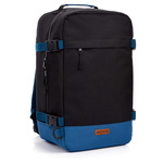 Plecak kabinowy Meteor Hermod 20 l czarny/niebieski