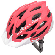 Kask rowerowy Meteor Marven L 58-61 cm koralowy/biały