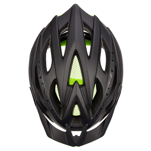Kask rowerowy Meteor Marven S 52-56 cm czarny/zielony