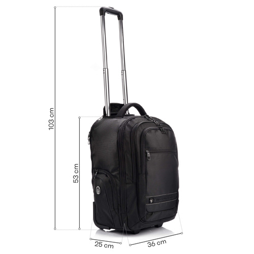 Plecak SwissBags The Traveller na kółkach 42 l