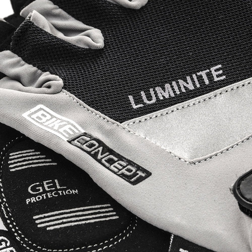 Rękawiczki rowerowe Meteor Gel GX21 S czarny/szary