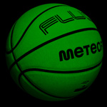 Piłka koszykowa Meteor Fluo biały/neonowy zielony 7