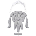 Kask rowerowy Meteor MV29 Drizzle L 58-61 cm biały/szary/miętowy