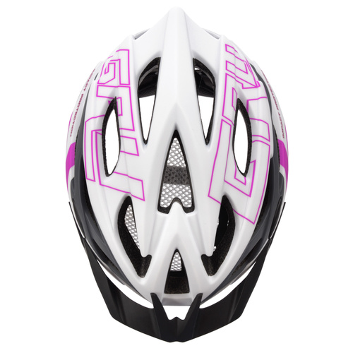Kask rowerowy Meteor Gruver L 58-61 cm biały/szary