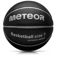 Piłka koszykowa treningowa Meteor Cellular 7 czarny/srebrny