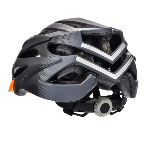 Kask rowerowy Meteor Marven 2 M 55-58 cm czarny/szary