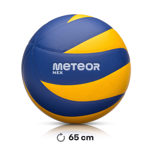Piłka siatkowa Meteor Nex żółty/niebieski