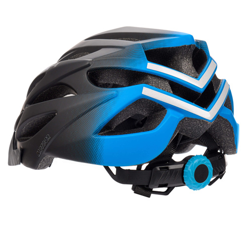 Kask rowerowy Meteor Marven 2 L 58-61 cm czarny/niebieski