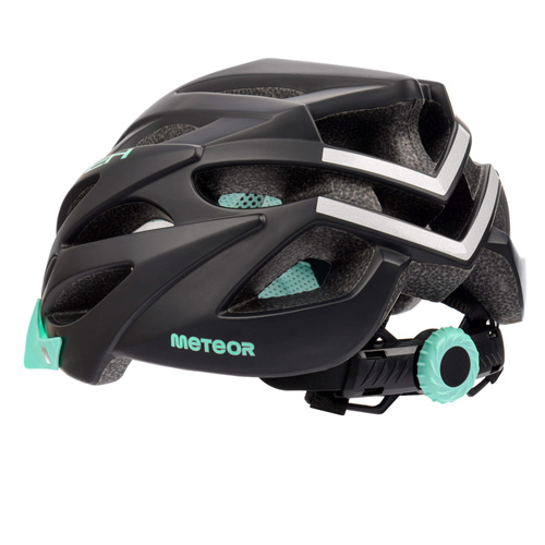 Kask rowerowy Meteor Marven S 52-56 cm czarny/miętowy