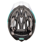 Kask rowerowy Meteor Ovlo M 55-58 cm biały/miętowy