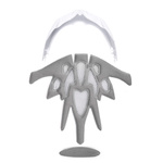 Kask rowerowy Meteor Marven L 58-61 cm biały shiny