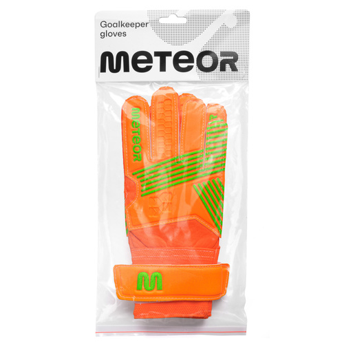 Rękawice bramkarskie Meteor Catch 7 pomarańczowy