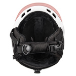 Kask narciarski Meteor Montara L 58-61 cm biały/różowy