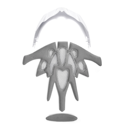 Kask rowerowy Meteor Shimmer M 55-58 cm biały