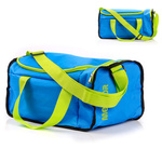 Torba fitness Meteor Nepr 20 l niebieski/zielony