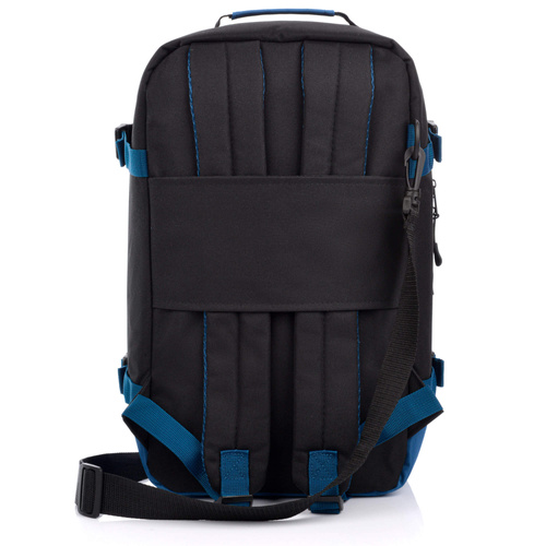 Plecak kabinowy Meteor Hermod 20 l czarny/niebieski