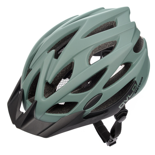 Kask rowerowy Meteor Ovlo L 58-61 cm zielony