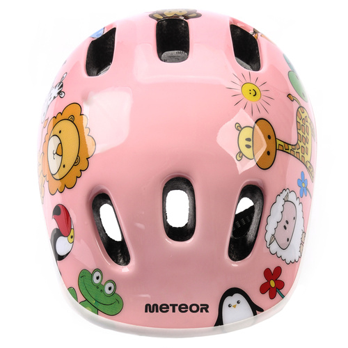 Kask rowerowy Meteor MV6-2 XS 44-48 cm Animals