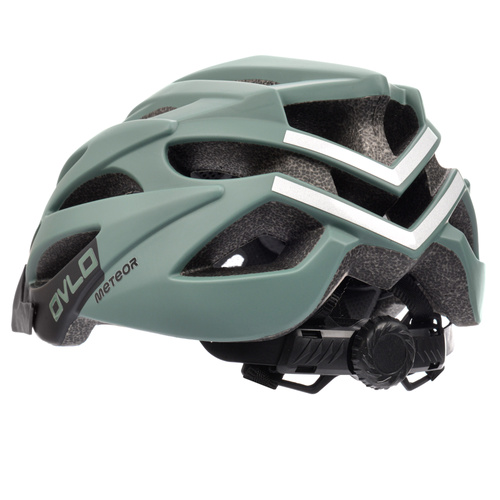 Kask rowerowy Meteor Ovlo M 55-58 cm zielony